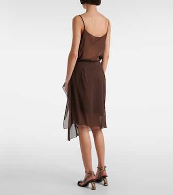 Midirock aus einem Seidengemisch | Dries Van Noten