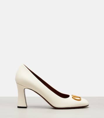 VLogo Signature 80 leather pumps | Valentino Garavani