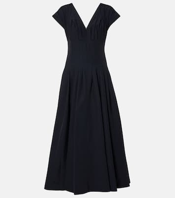 Robe midi Nina en coton mélangé | Simkhai