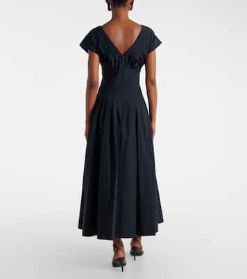 Robe midi Nina en coton mélangé | Simkhai