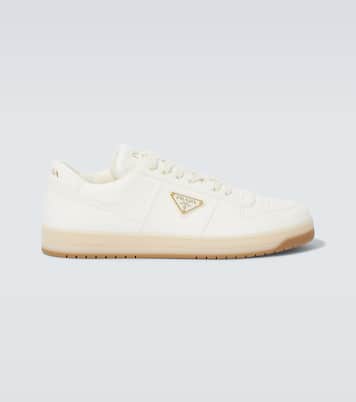 Baskets Downtown en cuir à logo | Prada