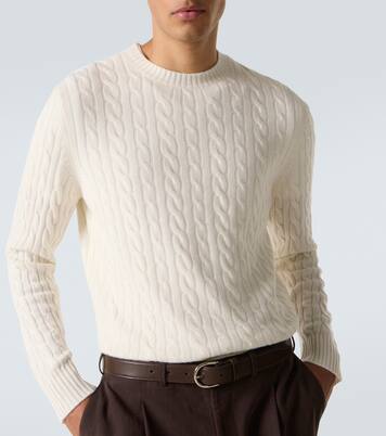Duke Street cable-knit cashmere sweater | Arch4