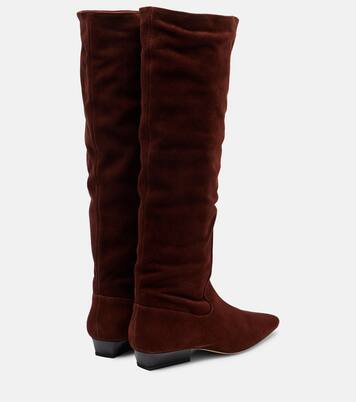 Wally suede knee-high boots | Staud