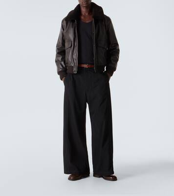 Leather Derby shoes | Lemaire