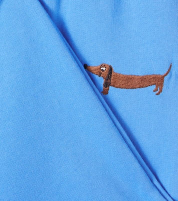 Embroidered cotton sweatpants  | Mini Rodini