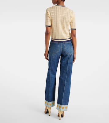 Cardigan aus einem Leinengemisch | Valentino