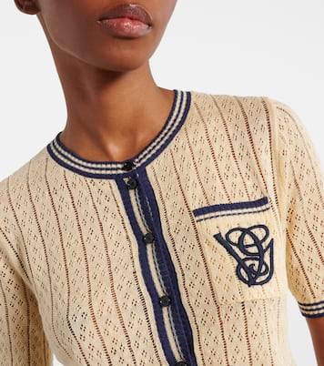 Cardigan aus einem Leinengemisch | Valentino