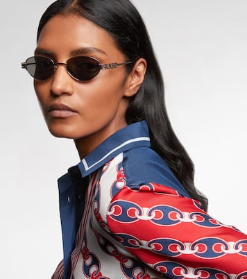 Ovale Sonnenbrille | Gucci