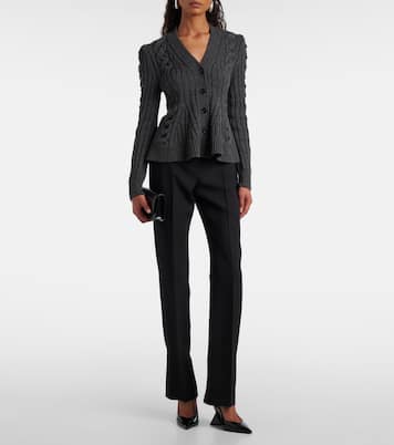 Cardigan aus Wolle und Kaschmir | McQueen