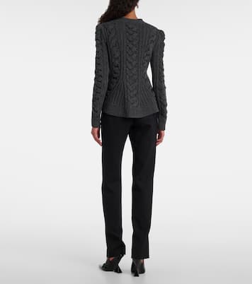Cardigan aus Wolle und Kaschmir | McQueen