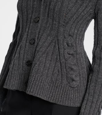 Cardigan aus Wolle und Kaschmir | McQueen