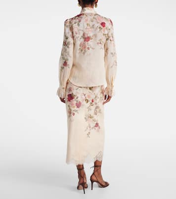 Bluse Hypnotic aus Ramie | Zimmermann