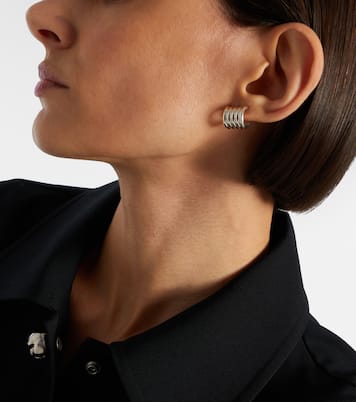 Hollyhock sterling silver earrings | Déhanche