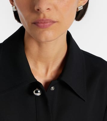 Hollyhock sterling silver earrings | Déhanche