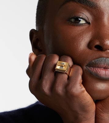 Buck Small 18kt yellow and white gold ring | Marie Lichtenberg