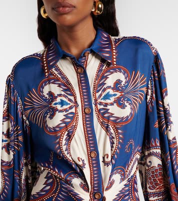 Arabesque Scarf shirt dress | Farm Rio