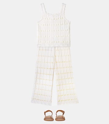 Top aus Wolle und Baumwolle  | Zimmermann Kids