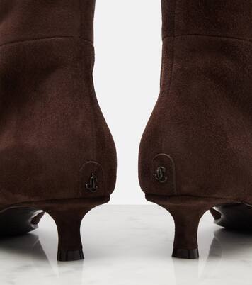 Lory 35 suede ankle boots | Jimmy Choo