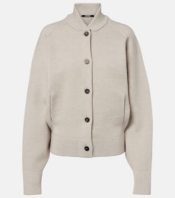 Cardigan Lavande en laine mélangée | Jacquemus