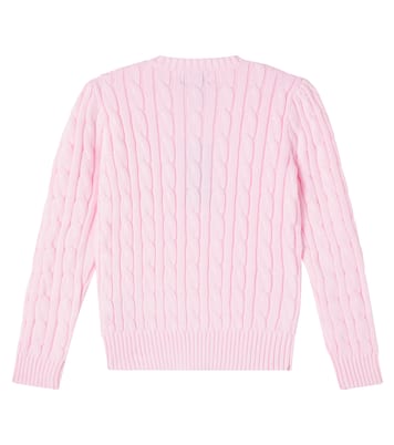 Cable-knit cotton sweater | Polo Ralph Lauren Kids