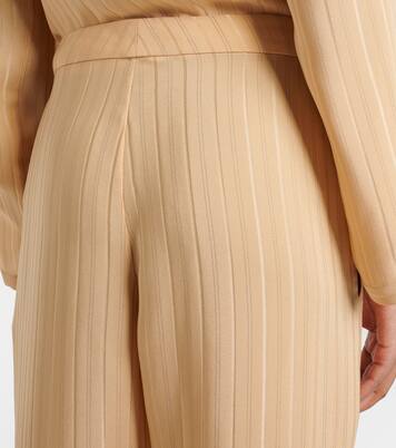 Striped silk pajama pants | Saint Laurent