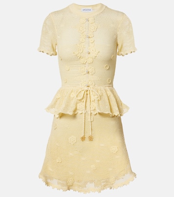 Embellished minidress | Self-Portrait