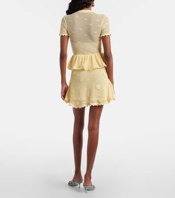 Embellished minidress | Self-Portrait