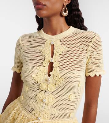 Embellished minidress | Self-Portrait