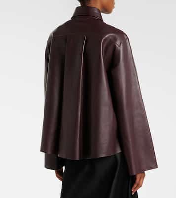 Darcy leather jacket | Nour Hammour