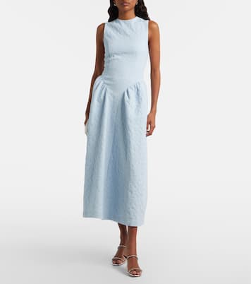 Midikleid aus Jacquard | Rotate