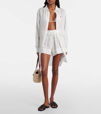 Bermuda-Shorts aus Baumwolle und Leinen | Polo Ralph Lauren