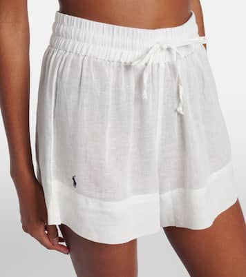 Bermuda-Shorts aus Baumwolle und Leinen | Polo Ralph Lauren