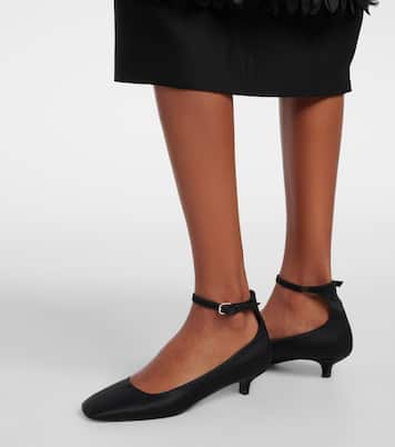 Pumps aus Satin | Toteme