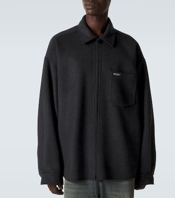 Surchemise en laine | Balenciaga