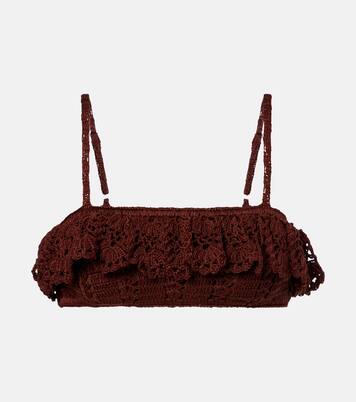 Crochet cotton bra top | Anna Kosturova