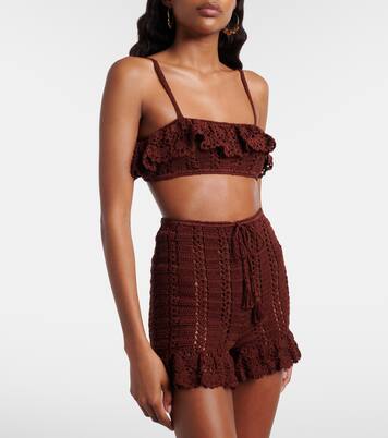 Crochet cotton bra top | Anna Kosturova