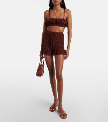 Crochet cotton bra top | Anna Kosturova