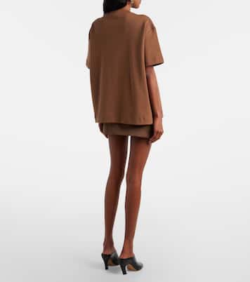 Hera satin miniskirt | The Frankie Shop