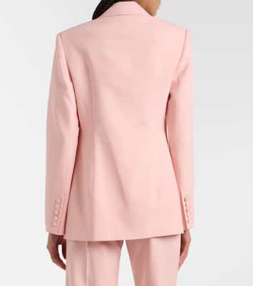 Lesia embellished wool-blend blazer | Costarellos