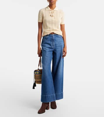 Stivaletti Fawcette VLogo in suede | Valentino Garavani