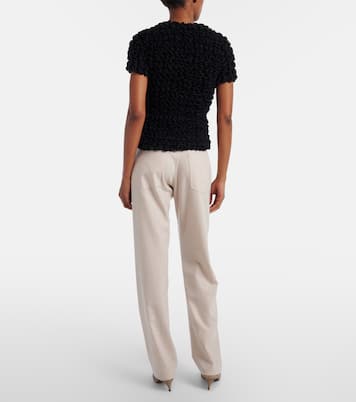 Callum wool and cashmere straight pants | Khaite
