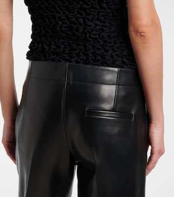 Mita leather straight pants | Khaite