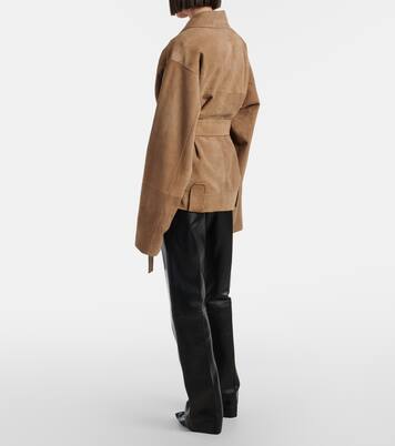Mita leather straight pants | Khaite