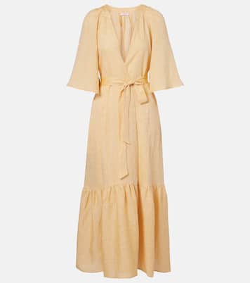Midikleid Audacieuse aus Leinen | Eres