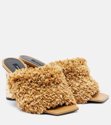 Tape raffia-effect mules | Givenchy