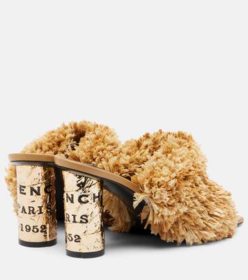 Tape raffia-effect mules | Givenchy