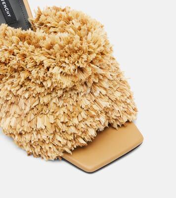 Tape raffia-effect mules | Givenchy