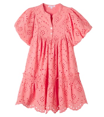 Cruz broderie anglaise cotton dress | Poupette St Barth Kids