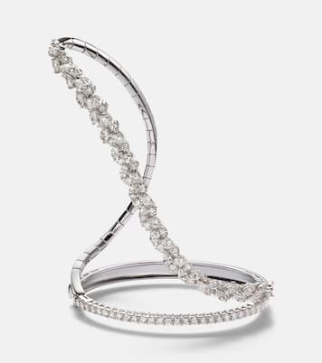 18kt white gold bracelet with diamonds | Yeprem