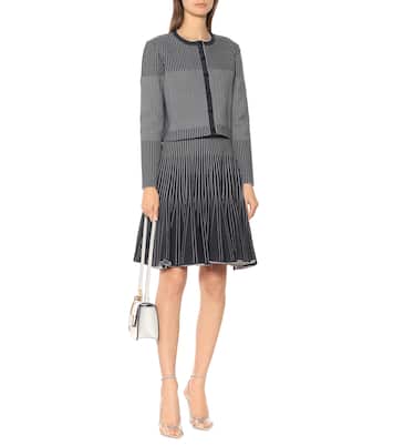 Cardigan raccourci | Oscar de la Renta